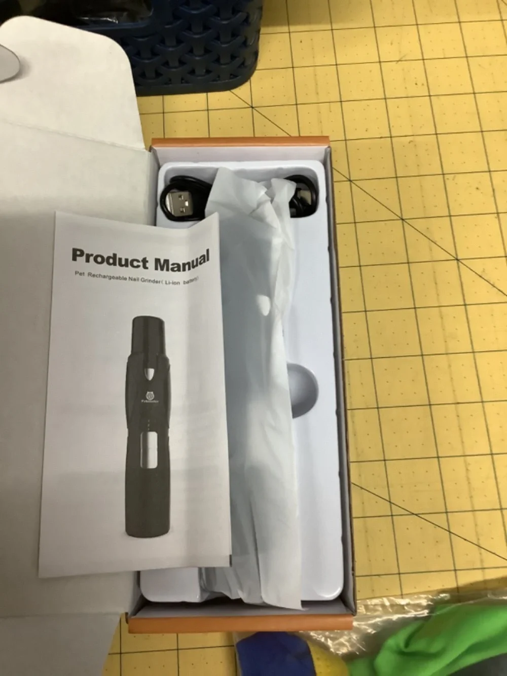 Nail grinder & dog shirts